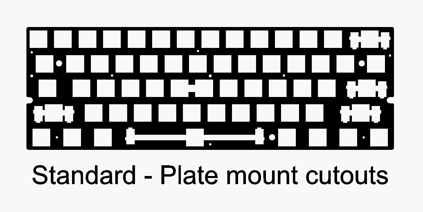 Wooting 60HE/+ Plates